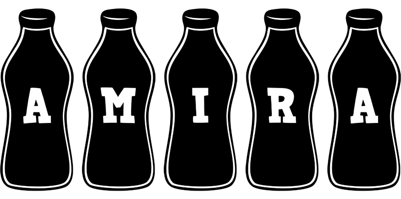 Amira bottle logo