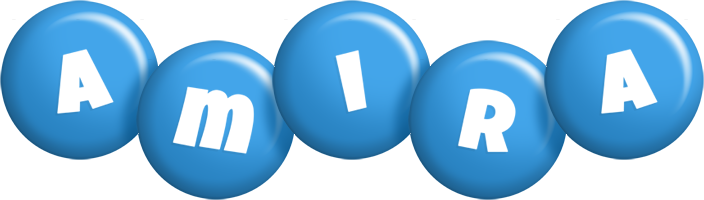 Amira candy-blue logo