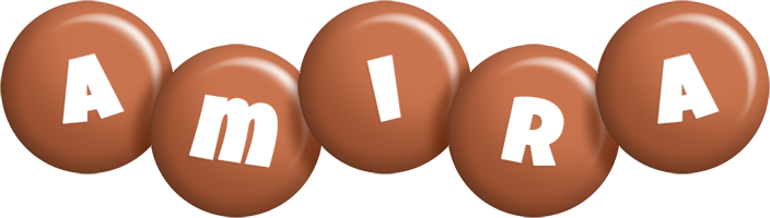 Amira candy-brown logo