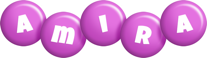 Amira candy-purple logo