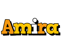 Amira cartoon logo