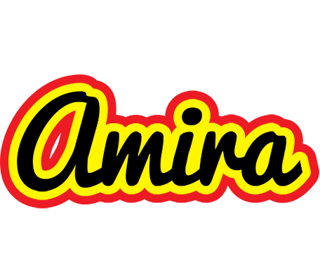 Amira flaming logo