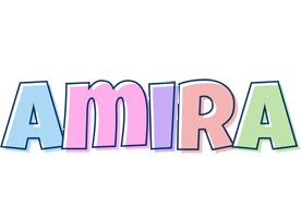 Amira pastel logo