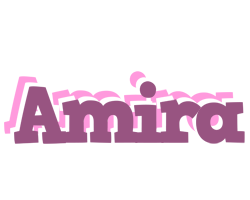 Amira relaxing logo