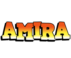 Amira sunset logo
