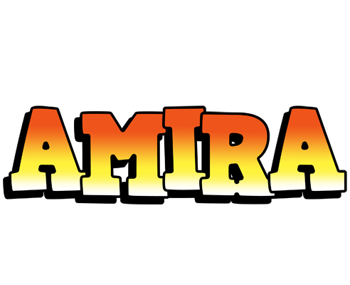 Amira sunset logo