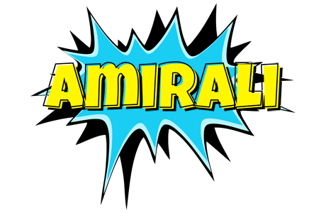 Amirali amazing logo