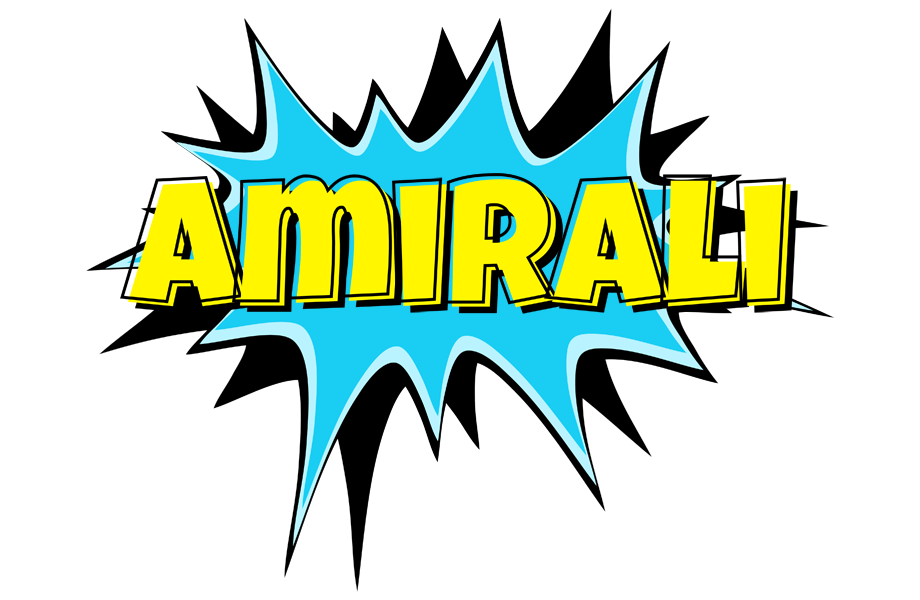 Amirali amazing logo