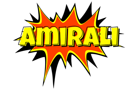 Amirali bazinga logo