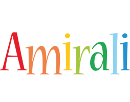 Amirali birthday logo