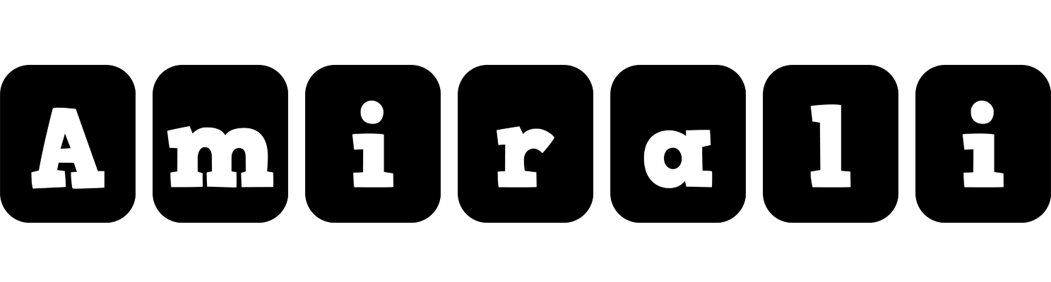 Amirali box logo