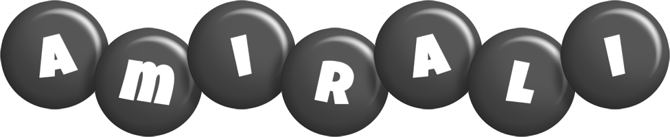 Amirali candy-black logo