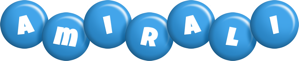 Amirali candy-blue logo