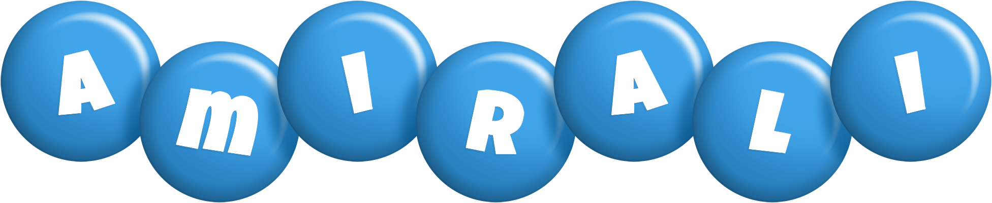 Amirali candy-blue logo