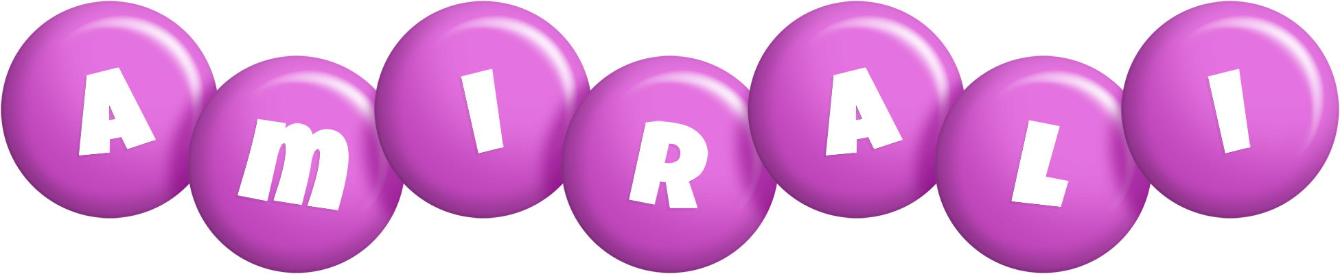 Amirali candy-purple logo