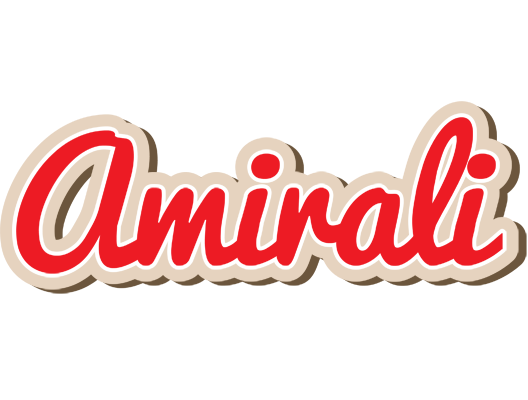 Amirali chocolate logo