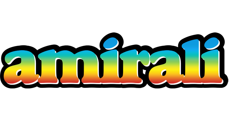 Amirali color logo