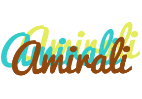 Amirali cupcake logo