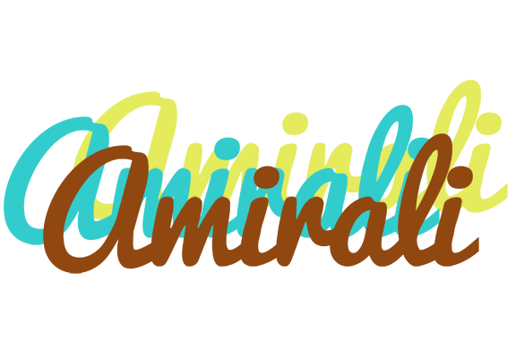 Amirali cupcake logo