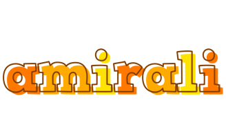 Amirali desert logo