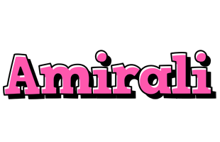 Amirali girlish logo