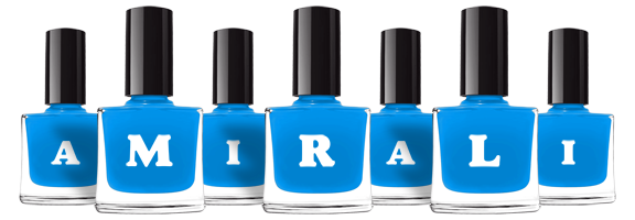 Amirali glossy logo