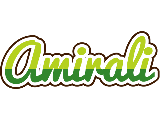 Amirali golfing logo