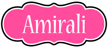 Amirali invitation logo
