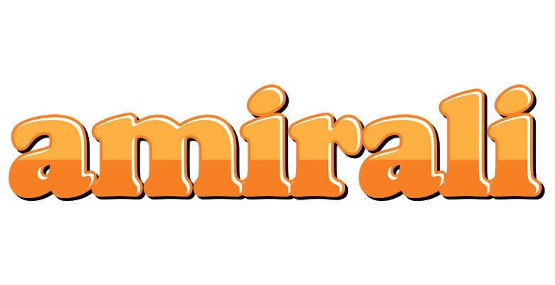Amirali orange logo