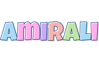 Amirali pastel logo