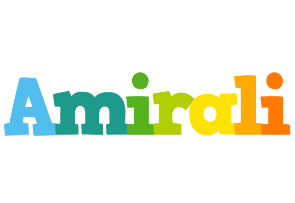 Amirali rainbows logo