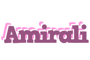 Amirali relaxing logo