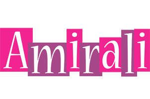 Amirali whine logo