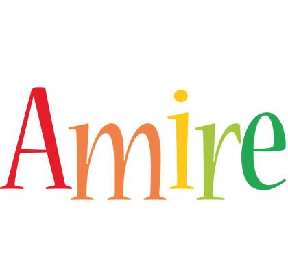 Amire birthday logo