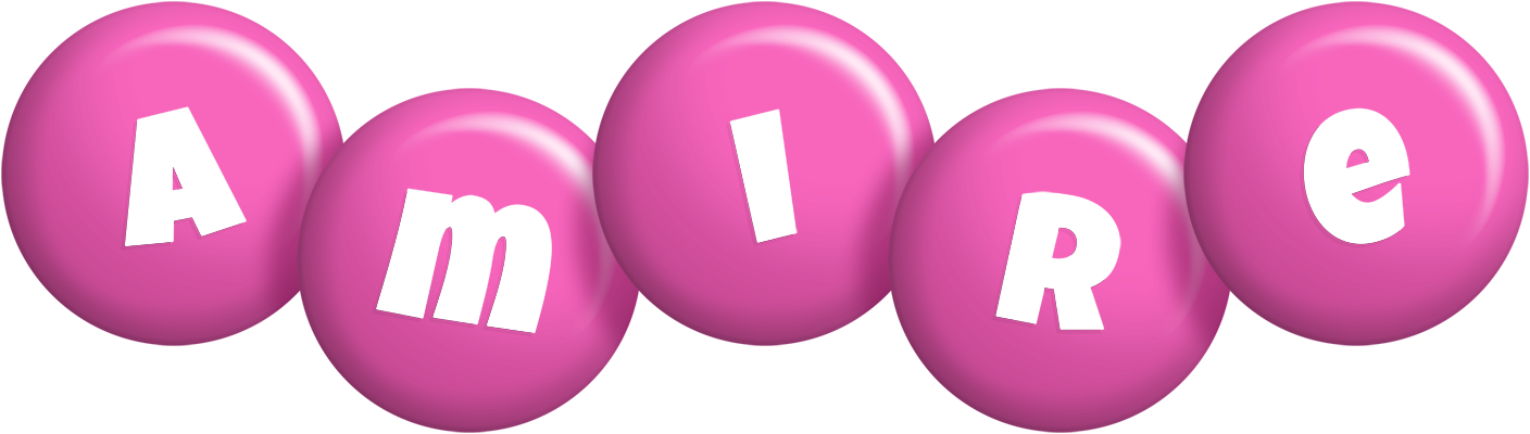 Amire candy-pink logo