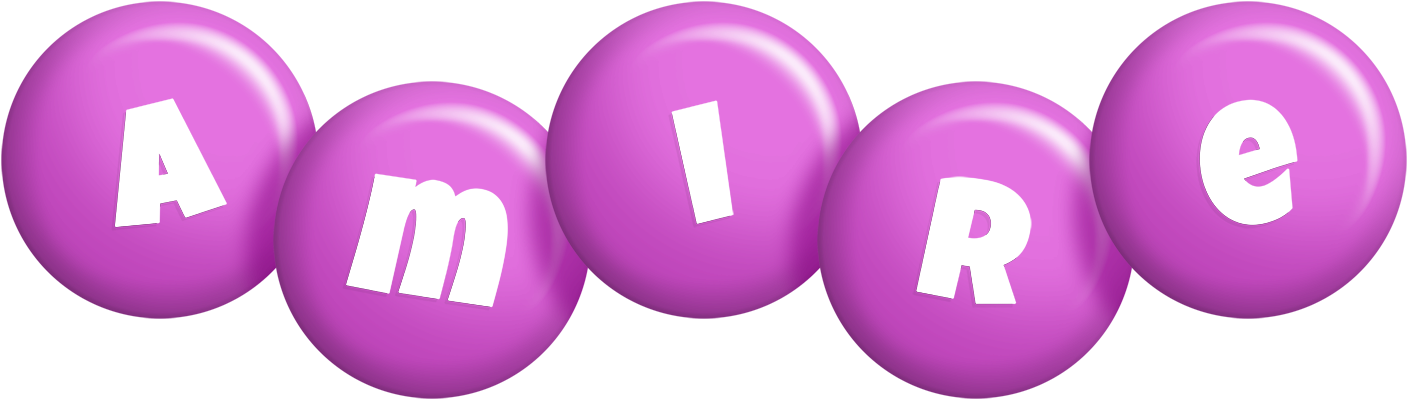 Amire candy-purple logo