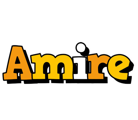 Amire cartoon logo