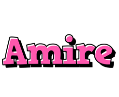 Amire girlish logo