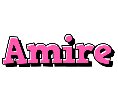 Amire girlish logo