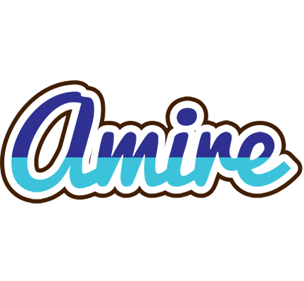 Amire raining logo