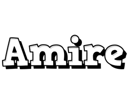 Amire snowing logo