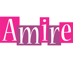 Amire whine logo