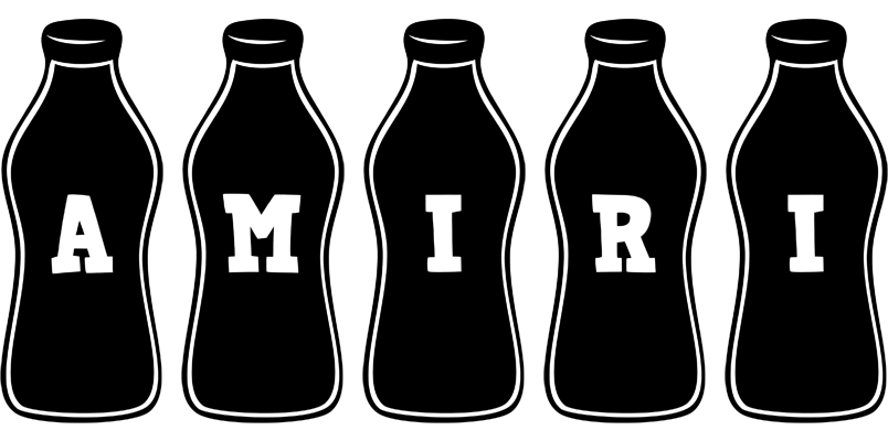 Amiri bottle logo