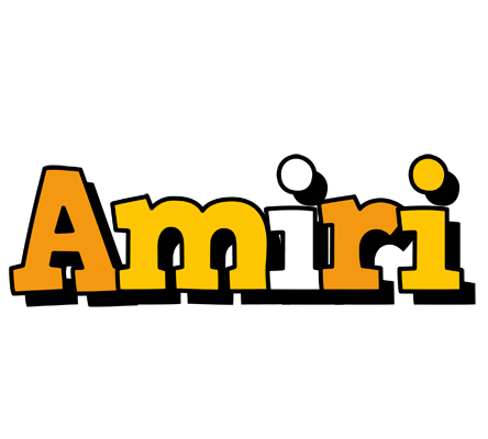Amiri cartoon logo