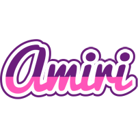 Amiri cheerful logo