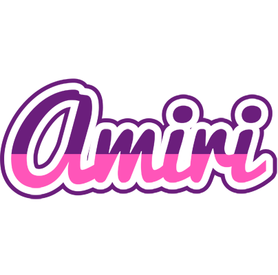 Amiri cheerful logo