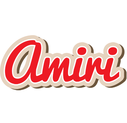 Amiri chocolate logo