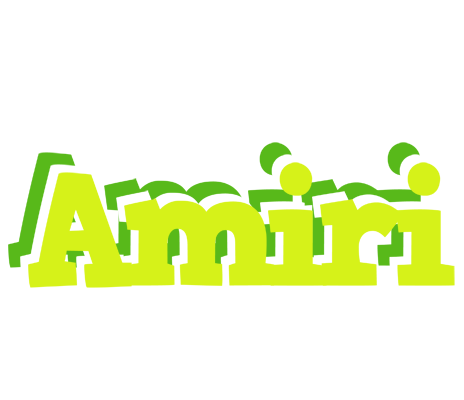 Amiri citrus logo