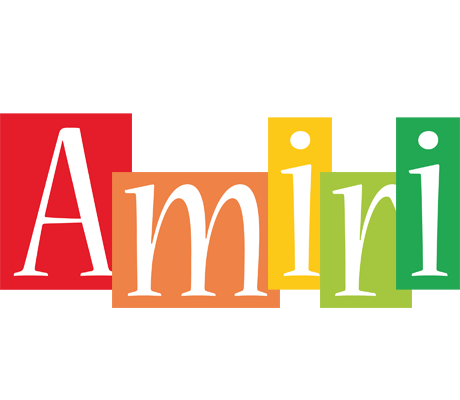 Amiri colors logo