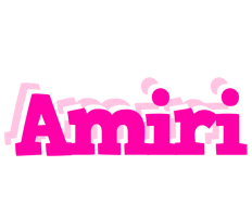 Amiri dancing logo